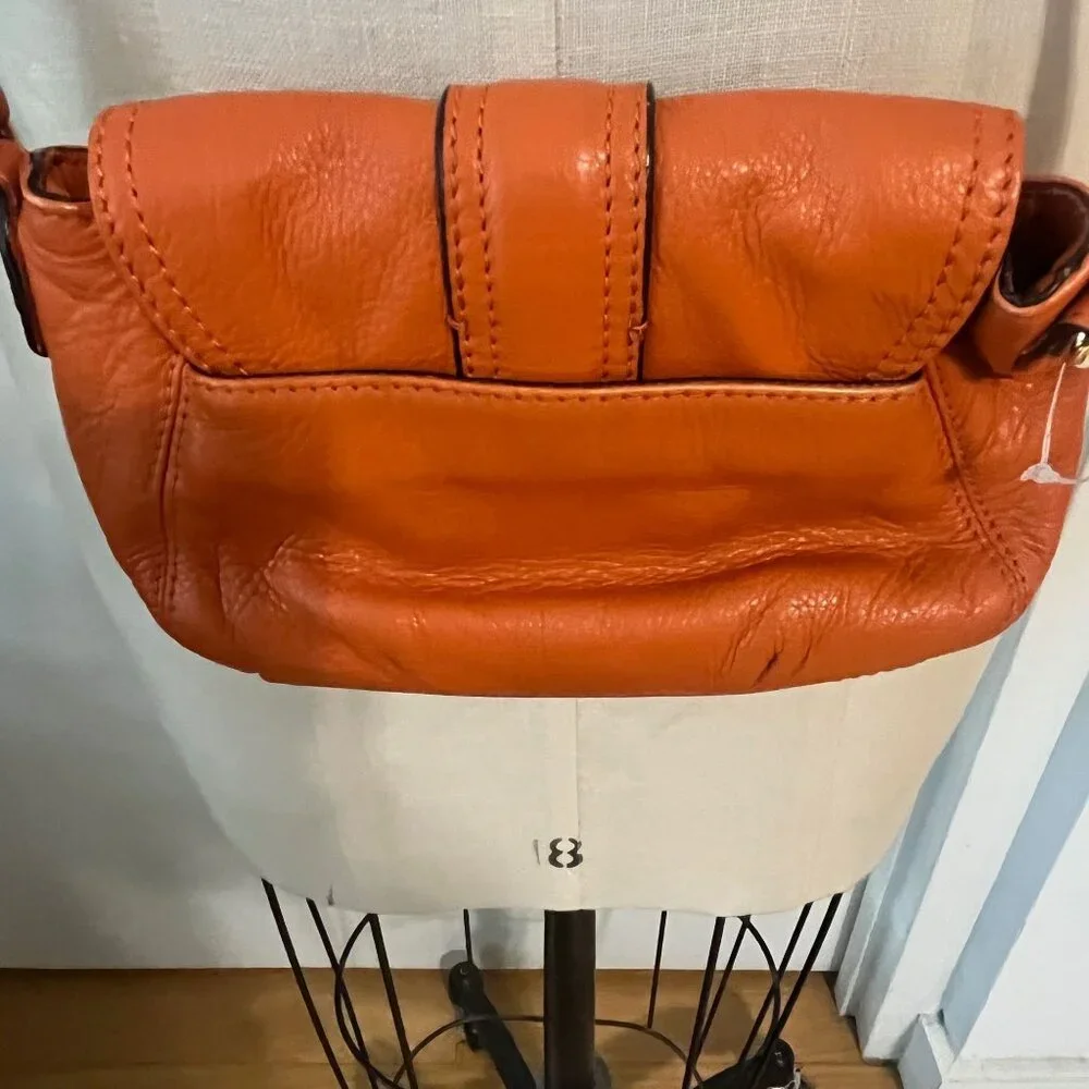 MICHAEL Michael Kors ' Charlton' Orange Crossbody with‎ Gold Hardware